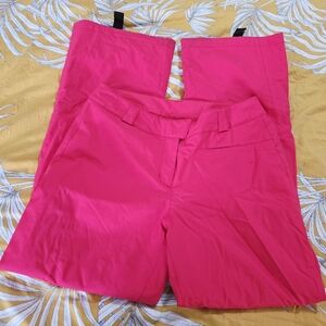 Spyder Hot Pink Flare Leg Snow Ski Pants